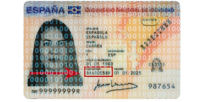 documento nacional de identidad